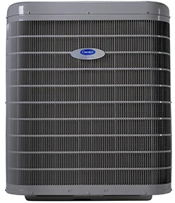 Carrier outdoor air conditioner, official dealer product photography